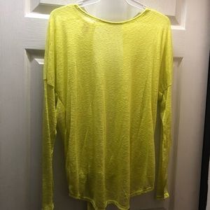 Open back shirt